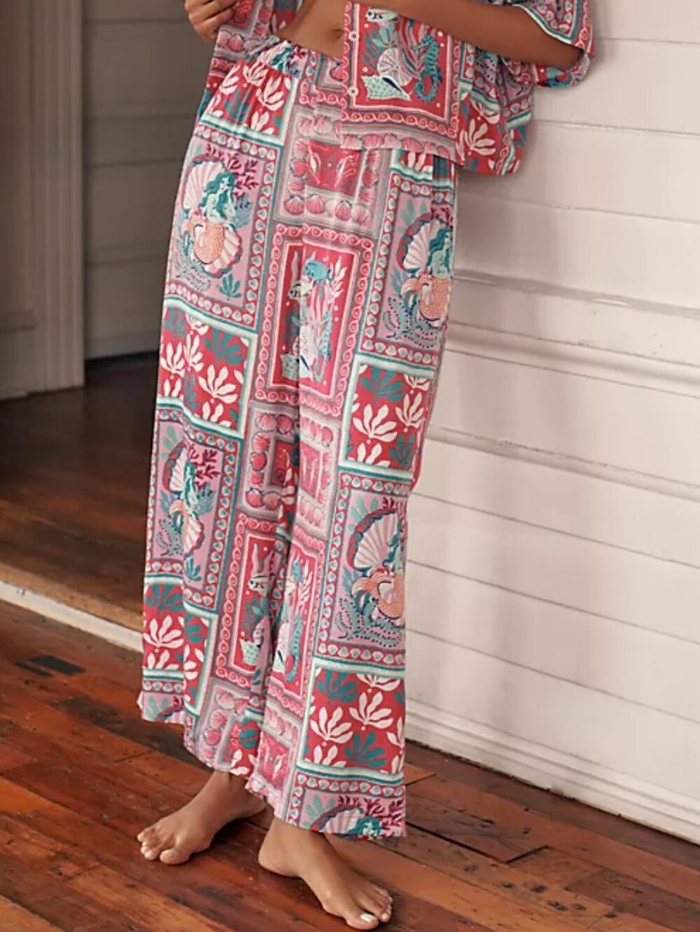 Printfresh × Anthropologie Tidal Tape Pajama Pant